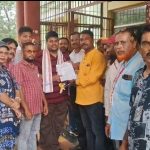ପେନସନ ଦାବିରେ ଜିଲ୍ଲାପାଳଙ୍କ ଜରିଆରେ ଦାବିପତ୍ର ଦେଲା ୬୬୨ ବର୍ଗ କଲେଜ ସଂଘ 
