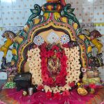 ଶାରଦୀୟ ଷୋଳପୂଜାର ଏକାଦଶ ଓ ନବରାତ୍ରିର ତୃତୀୟ ଦିବସରେ ଚନ୍ଦ୍ରଘଣ୍ଟା ବେଶରେ ମା ବନଦୁର୍ଗା।